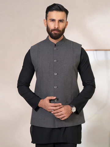 Grey Waistcoat – AL-WC-638